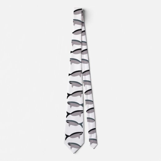 サメの魚 ネクタイ (正面)