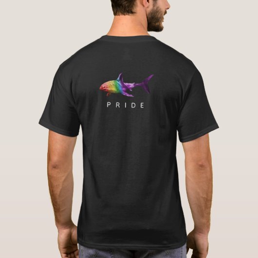 サメのPride Tシャツ (裏面)