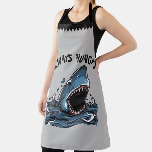 サメはいつも空腹だ エプロン (インサイチュ)