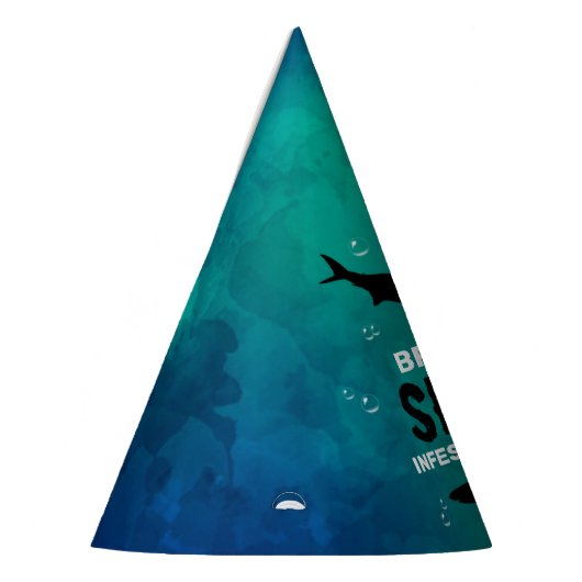 サメはどんな年齢の誕生日 パーティーハット (左)