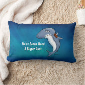 サメは大きなコート枕が必要だ ランバークッション (ブランケット)