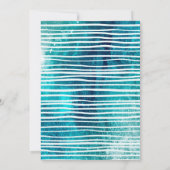 サメは年齢に関係なく誕生日パーティーを開催 サンキューカード (裏面)