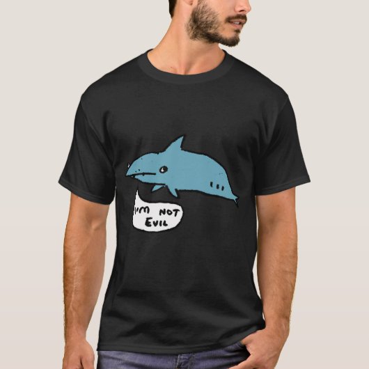 サメは悪くない Tシャツ (正面)