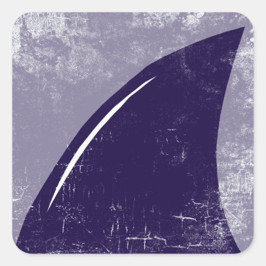 サメびれ スクエアシール (正面)