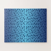 サメやサメの数を増やす ジグソーパズル (横)