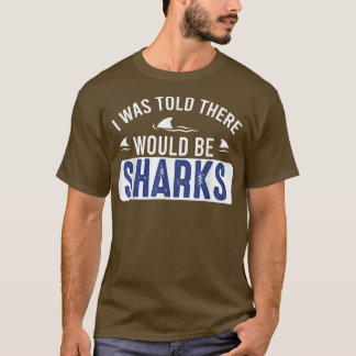 サメを愛すると言わおもしろいれた Tシャツ