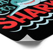 サメを愛する女の子 ポスター (角)