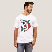 サメイタリアン類 Tシャツ (正面フル)