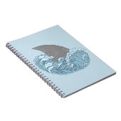 サメイラストレーション ノートブック (右側)