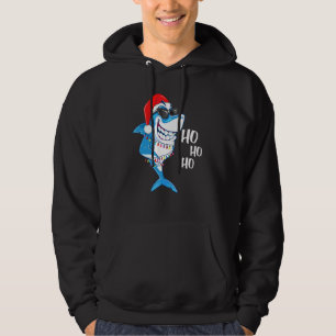 サメサンタTシャツサメハットライトクリスマスXmas 1 パーカ