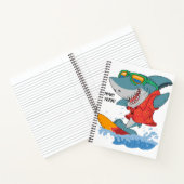 サメサーフィン ノートブック (内部)