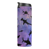 サメシンプルガジンクジラ海銀河系模様 タンブラー (回転右)