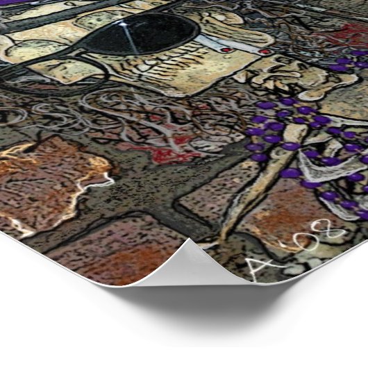 サメディ男爵ブードゥー死霊 ポスター (角)