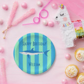 サメパーティー紙プレート ペーパープレート (パーティー)