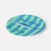 サメパーティー紙プレート ペーパープレート (アングル)