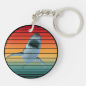 サメヴィンテージスタイル キーホルダー (裏面)