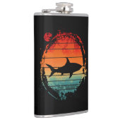 サメヴィンテージレトロ フラスク (右)