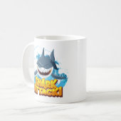 サメ作用 コーヒーマグカップ (正面左)