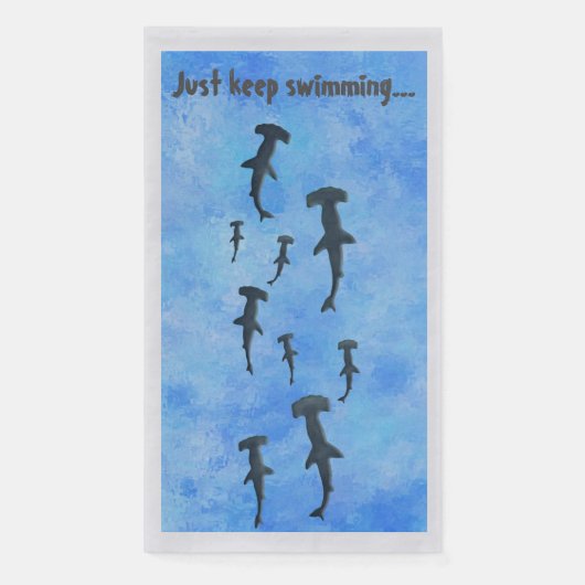 サメ保泳ぎ (正面)