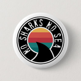サメ保護NoサメNoシーボタン 缶バッジ