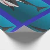 サメ包み紙 ラッピングペーパー (角)