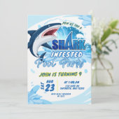 サメ史上最高の誕生日 招待状 (スタンド正面)