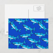 サメ壁紙 ポストカード (正面/裏面)