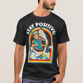 サメ好きのためのポジティブな野生生物 海洋 アニマル Tシャツ