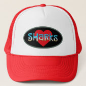 サメ好き キャップ (正面)