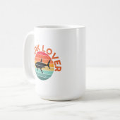 サメ好き コーヒーマグカップ (正面左)