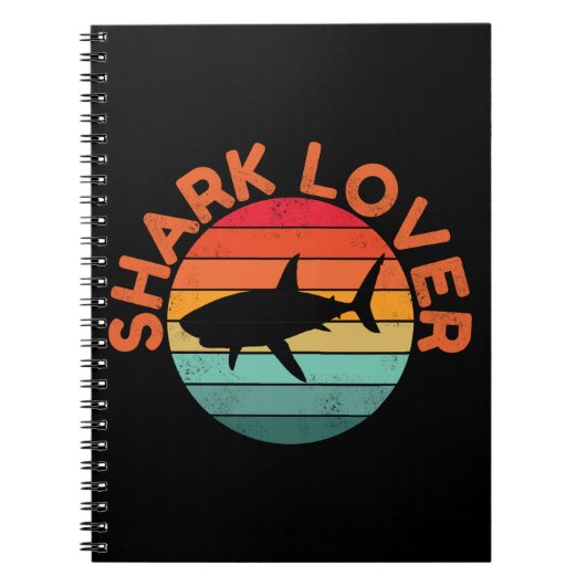 サメ好き ノートブック (正面)