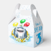サメ子供の誕生日 フェイバーボックス (裏面サイド)