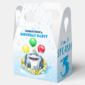 サメ子供の誕生日 フェイバーボックス (オープン)