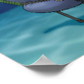 サメ学校 ポスター (角)