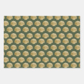 サメ巻き紙フラットシートセット3 ラッピングペーパーシート (正面2)