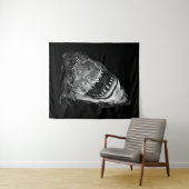 サメ怖いサメ タペストリー (インサイチュ(横))