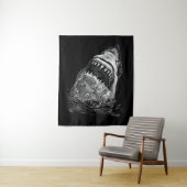 サメ怖いサメ タペストリー (インサイチュ)