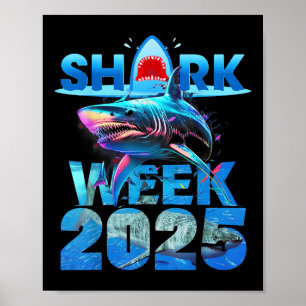 サメ愛好家 2025 - 海洋保護週間 ポスター