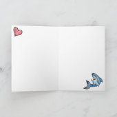 サメ愛好者 カード (内部)