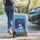 サメ攻撃マグロのステッカー シール (スーツケースインサイチュ)