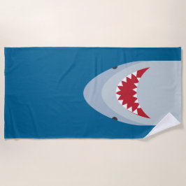 サメ攻撃 ビーチタオル