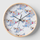 サメ時計 壁時計 (正面)