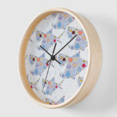 サメ時計 壁時計 (傾斜)