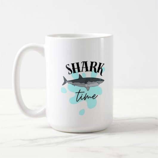 サメ時間 コーヒーマグカップ (左)