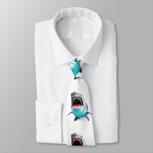 サメ模様 ネクタイ (タイ)