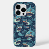 サメ模様 Case-Mate iPhoneケース (裏面)