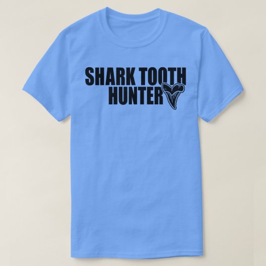 サメ歯ハンターサメ歯コレクターパレオントール Tシャツ (デザイン正面)