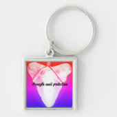 サメ歯 キーホルダー (正面)