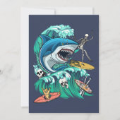 サメ波 シーズンカード (正面)