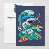 サメ波 シーズンカード (正面/裏面)